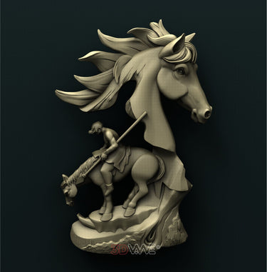 AMERICAN NATIVE 3D STL 3DWave